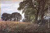 Yerres, The Aviary in The Ornamental Farm Paintings - Tennysons Farm, Farmington, Isle of Wight by William Trost Richards